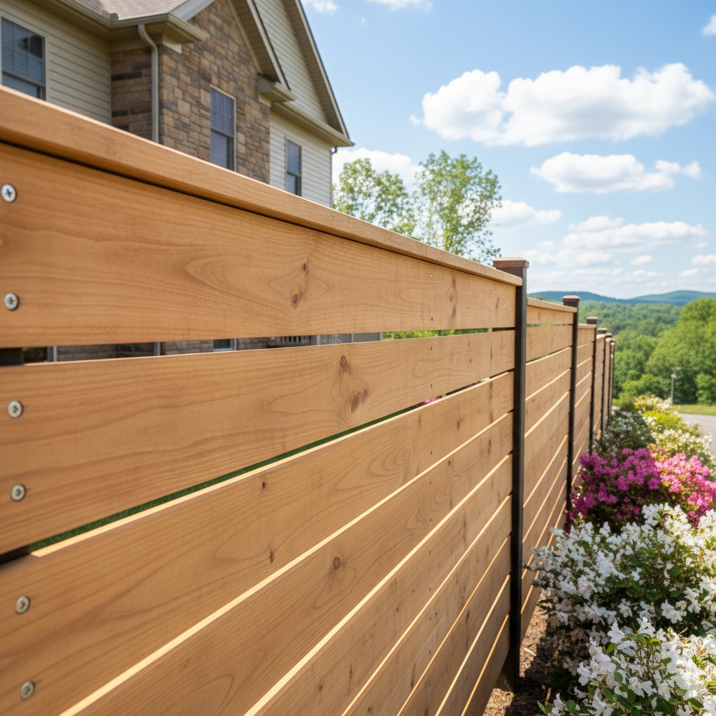 Wood Fence in Bristol, TN - Image 3